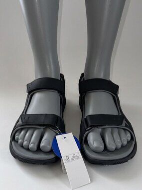 Hurley Men's Odessa Strap Sandals, Black, Size 9M